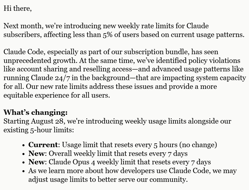 Updates from Anthropic regarding Claude Pro usage limits